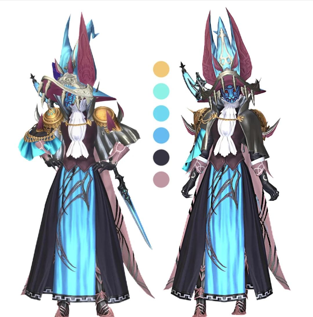 不可名状
最终幻想14 ff14 ff14幻化
朝圣路上，你看到一个人形的东西微