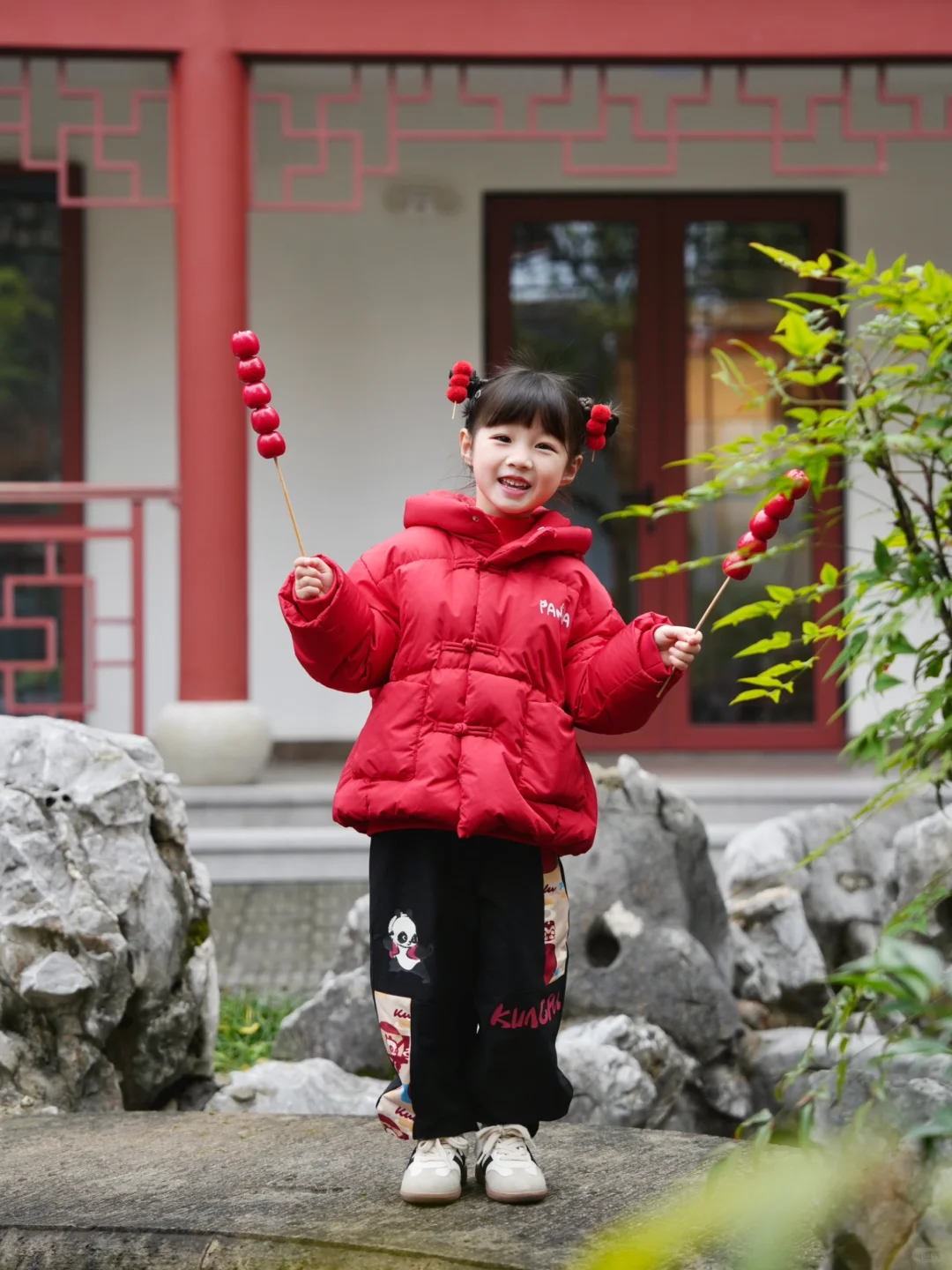 哦莫~女儿今天好喜庆呀🧧🧨