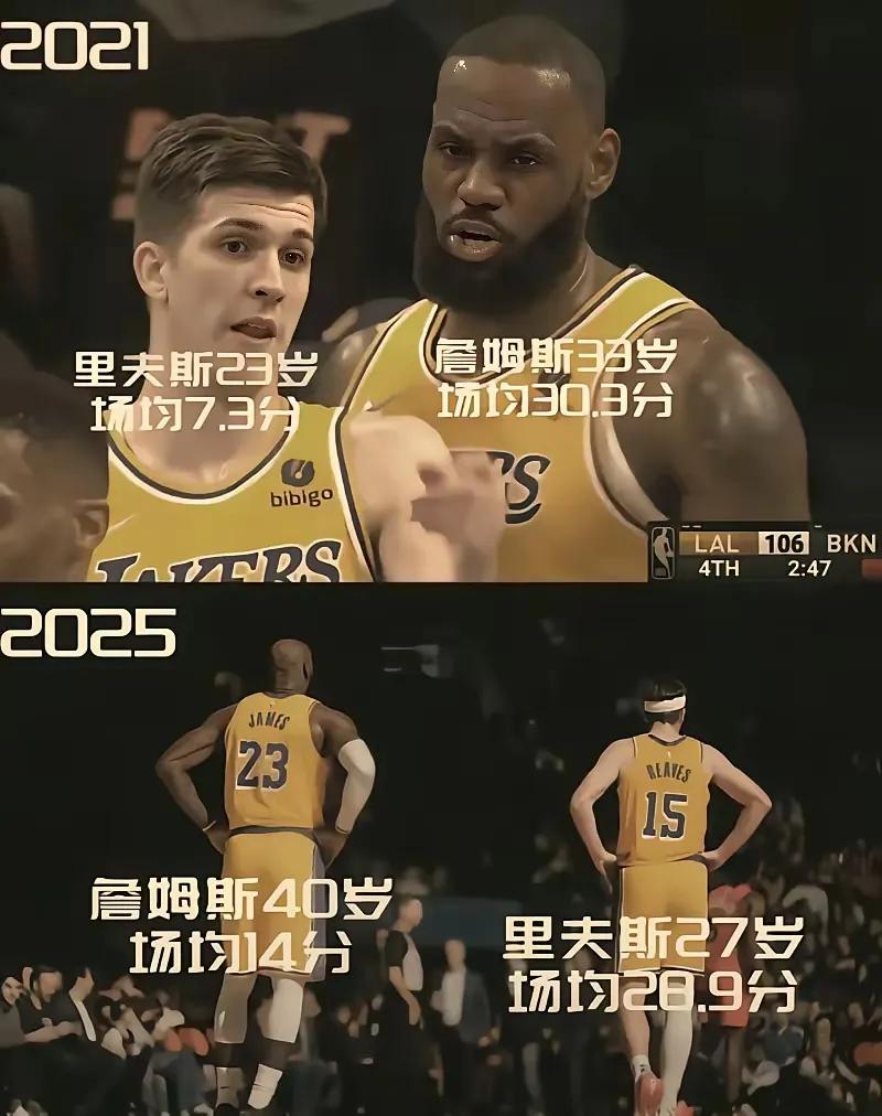 我陪你长大，你陪我变老！希望湖人不要交易急里弗斯，希望里弗斯会是那个陪伴詹姆斯老