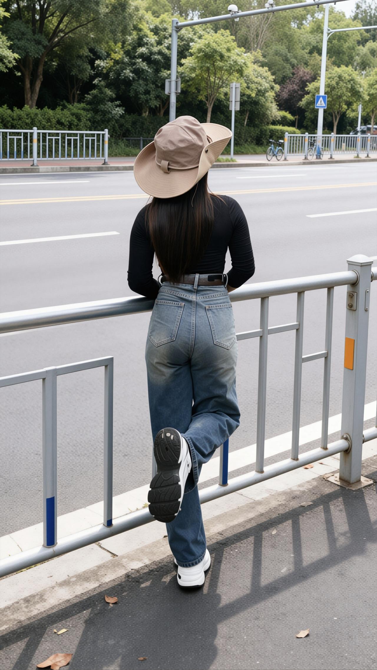 现在穿紧身裤外出的多吗?