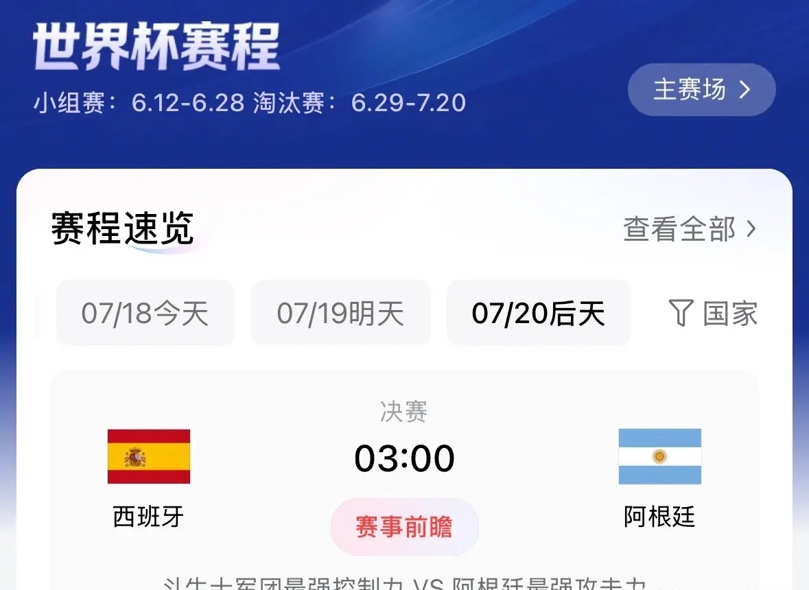 全球股市的重磅利好消息，世界杯魔咒下周一结束全球股市和科技股将开始反弹大涨：有一