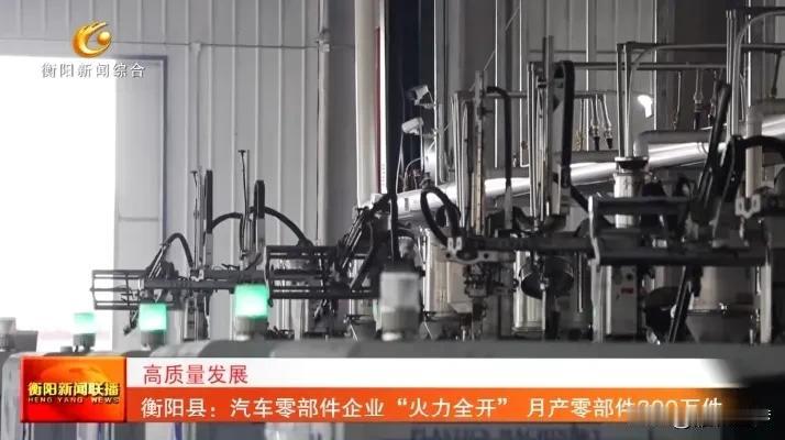 省重点项目的湖南鼎源火力全开，月产汽车零部件300多万件！这个去年7月签约衡阳西