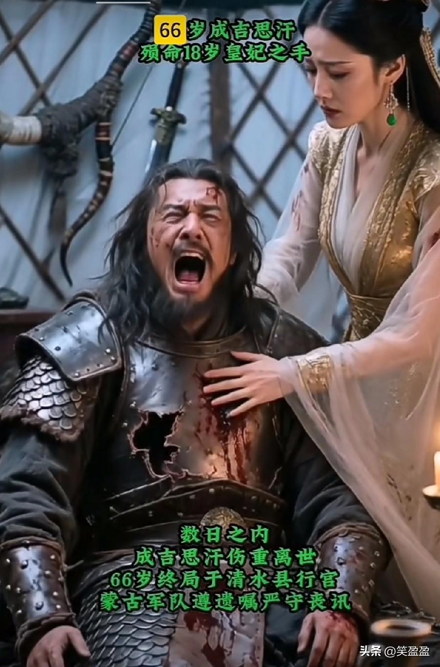 66岁成吉思汗，
命丧18岁皇妃之手！

新婚之夜，西夏皇妃侍寝，年近花甲的成吉