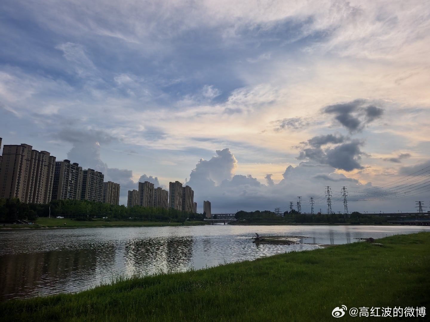 河边散步🏃🏃 