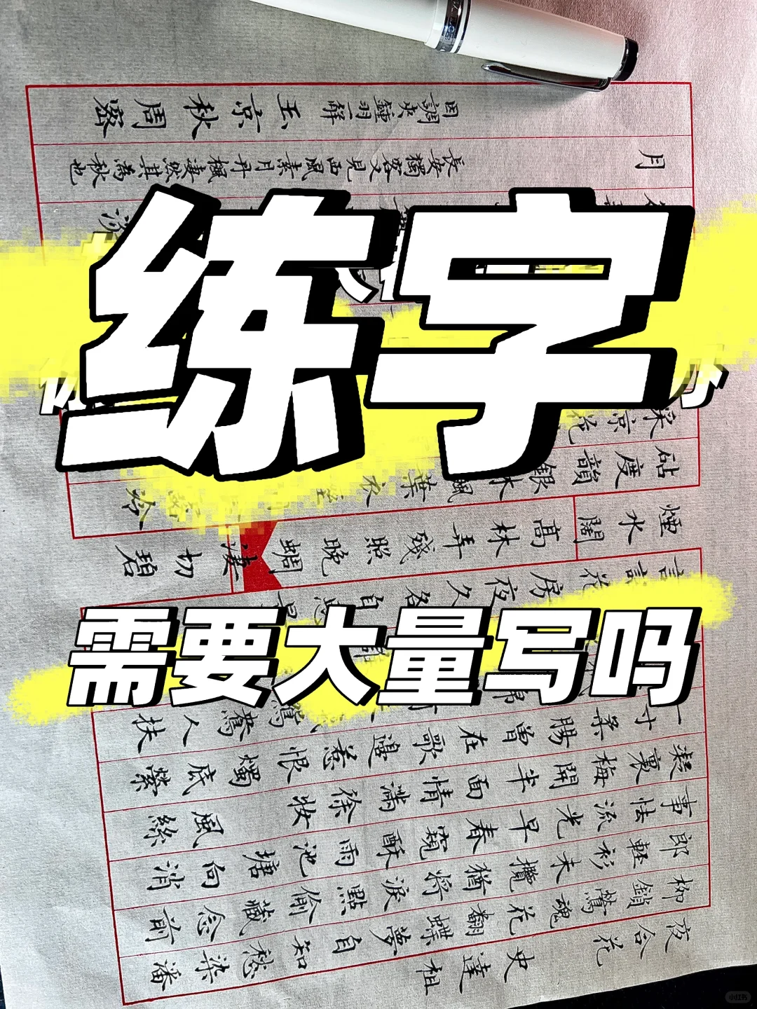 学习卢中南老师小楷练字