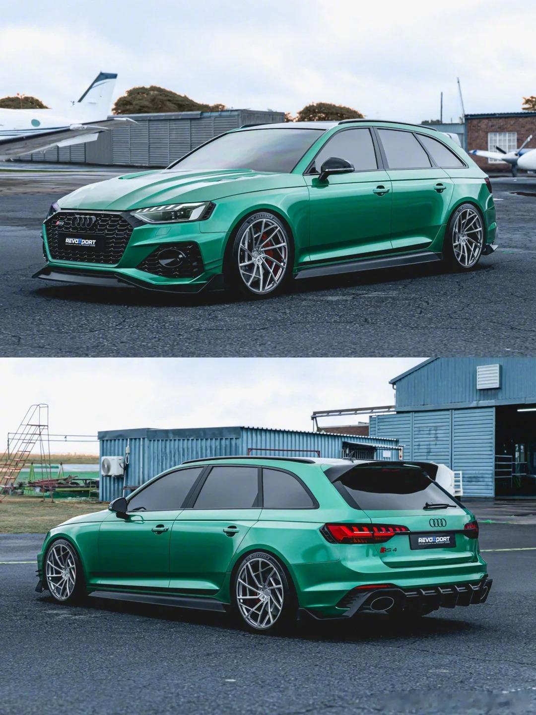 奥迪RS4 Avant，很标准的大帅哥就是了