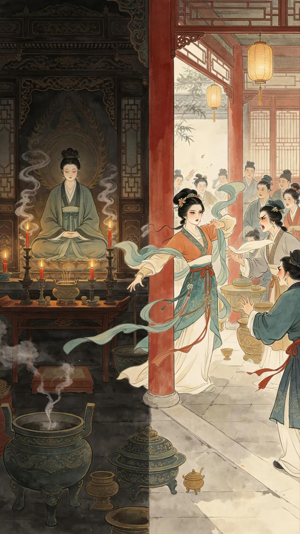 《金瓶梅》中好人都让吴月娘当了，而坏人就让潘金莲上。
在这里，好人只需什么都不用