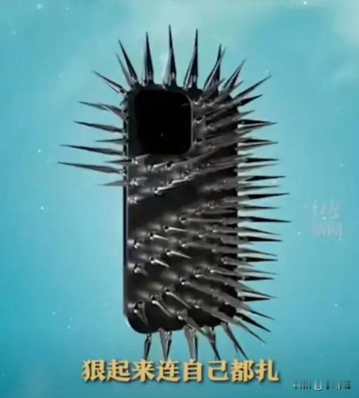 这样的防抢手机壳你敢用吗？10月25日，伦敦一名女子设计出一款防抢的手机壳，手机