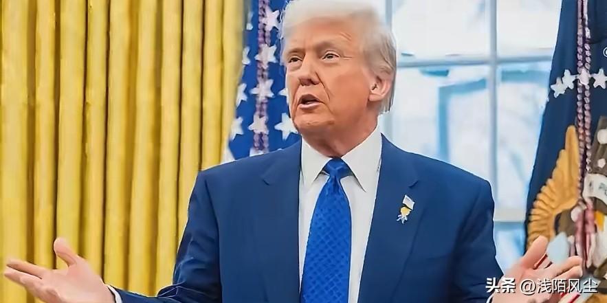 特朗普:“关于伊朗的整体局势，我们正与其他国家商讨合作，共同维护海峡安全，而且我