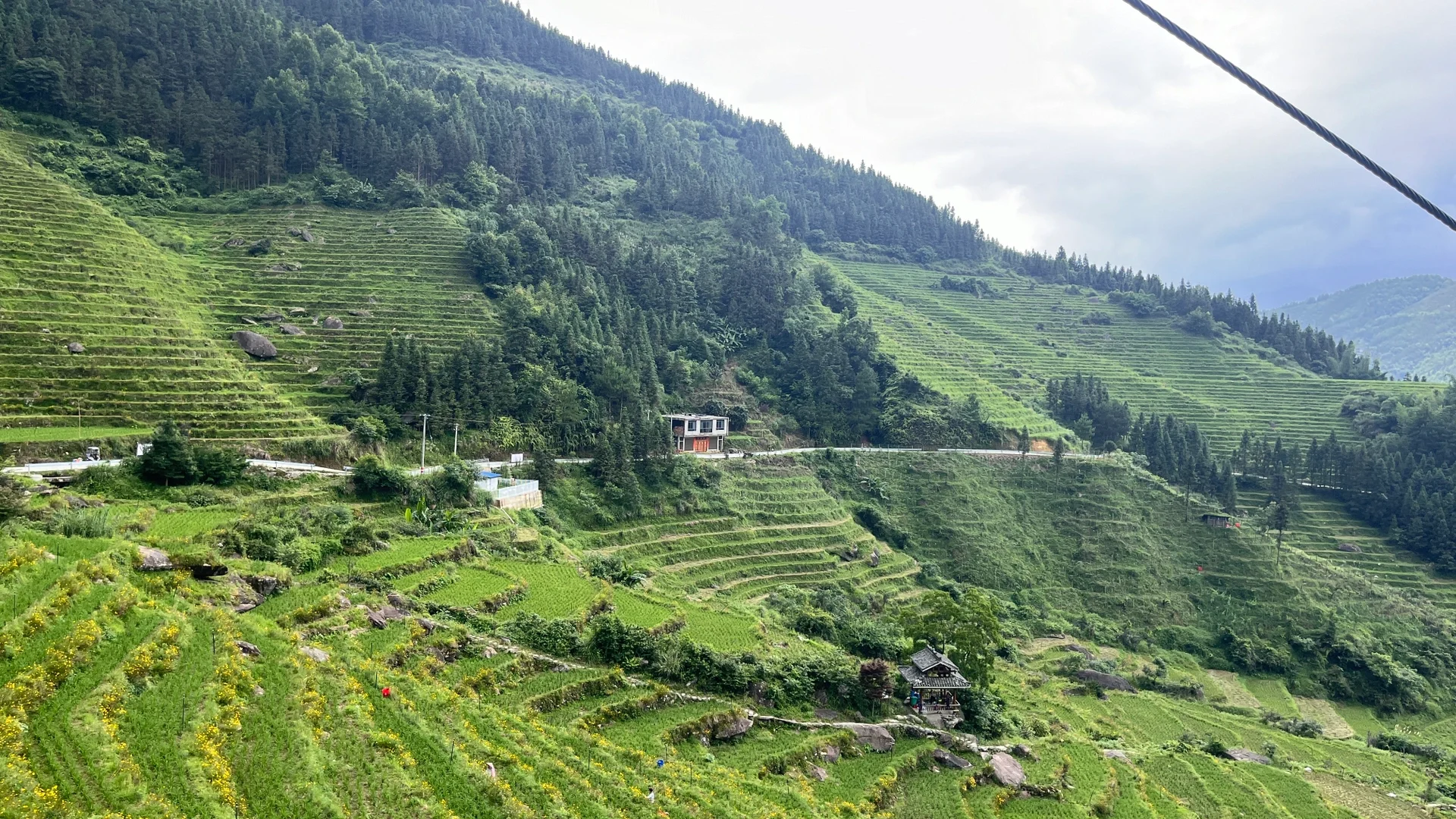 已到桂林 天气很哇塞啊