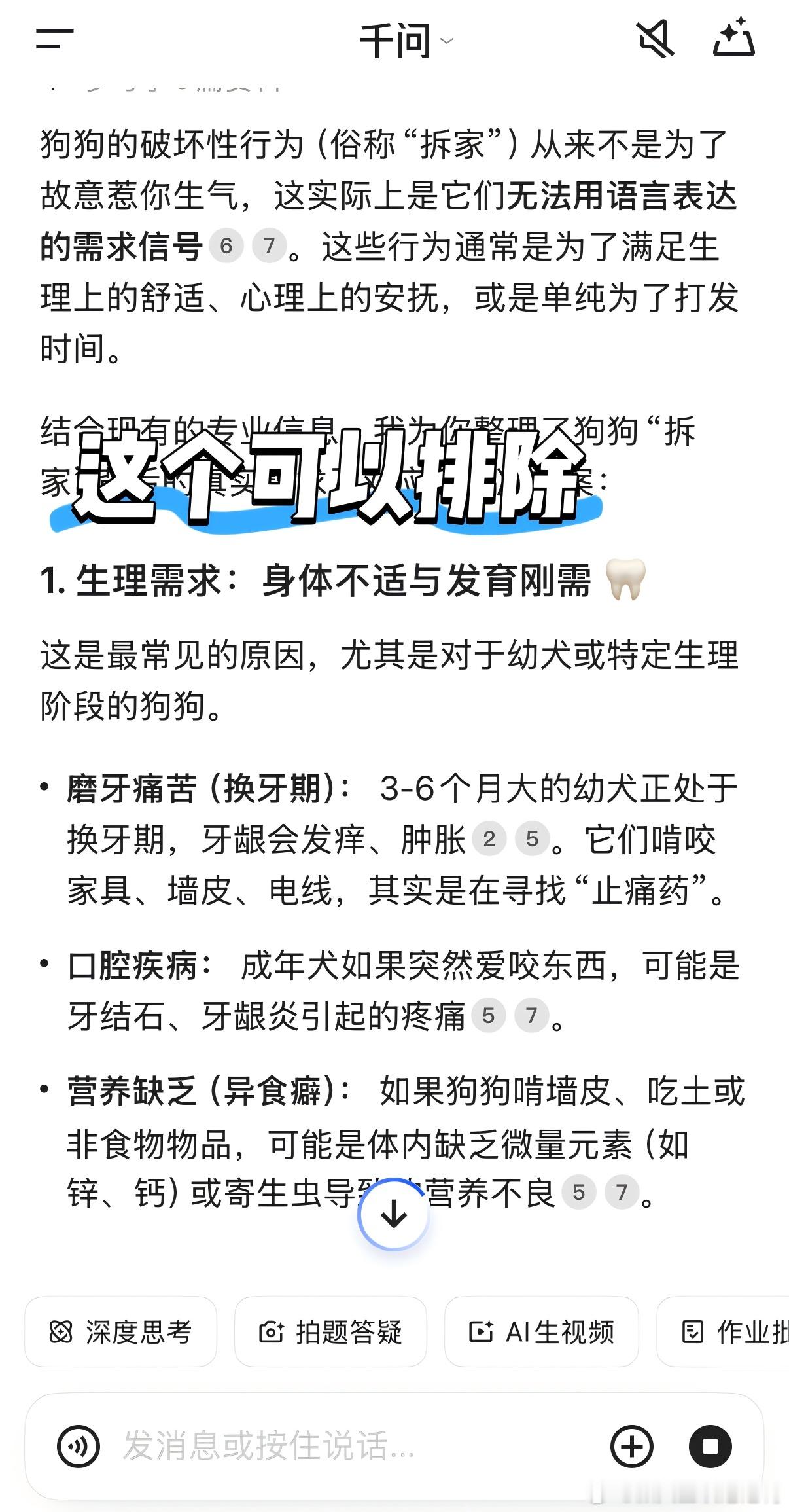 谁懂啊！我家狗打碎三个杯子后，我在千问查了“狗狗闯祸后无辜眼神背后”，才知道它是