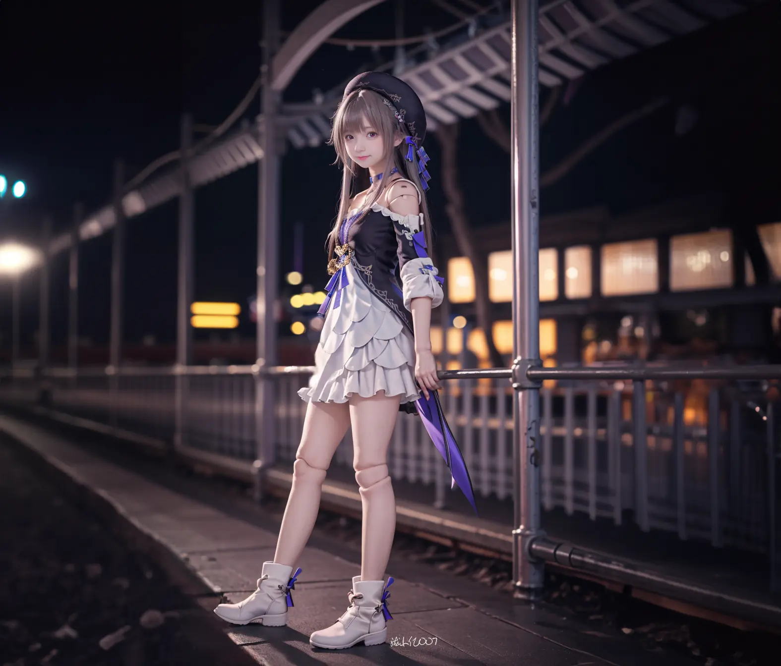 崩坏星穹铁道 黑塔。流萤太好玩了～今天都忘记更新了～