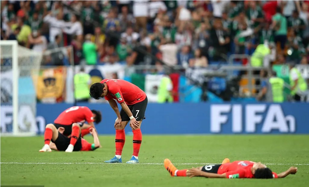 日本韩国世界杯死亡前景日韩世界杯命运大不同！日本稳坐安全线，韩国末轮输球跌入险境