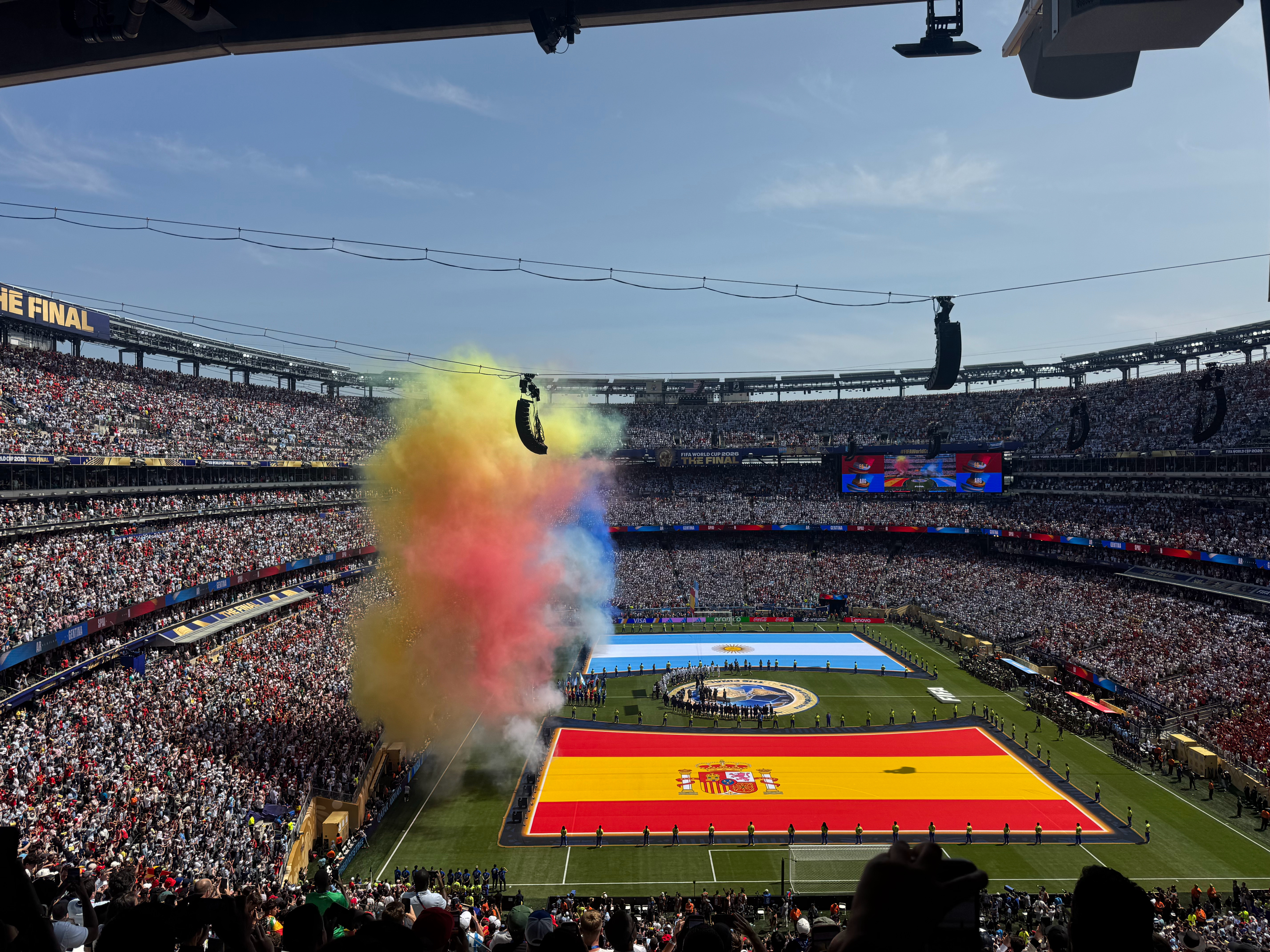世界杯2026美加墨世界杯决赛阿根廷vs西班牙 留个纪念 美国·MetLife 