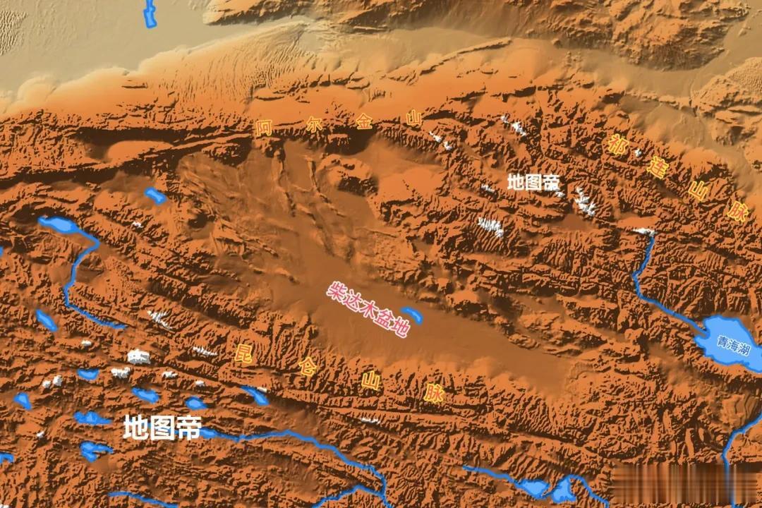 柴达木盆地，与平原地带有何不同？