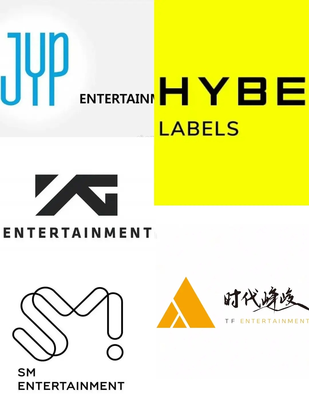 如果你是爱豆 请选择加入哪家公司？ 