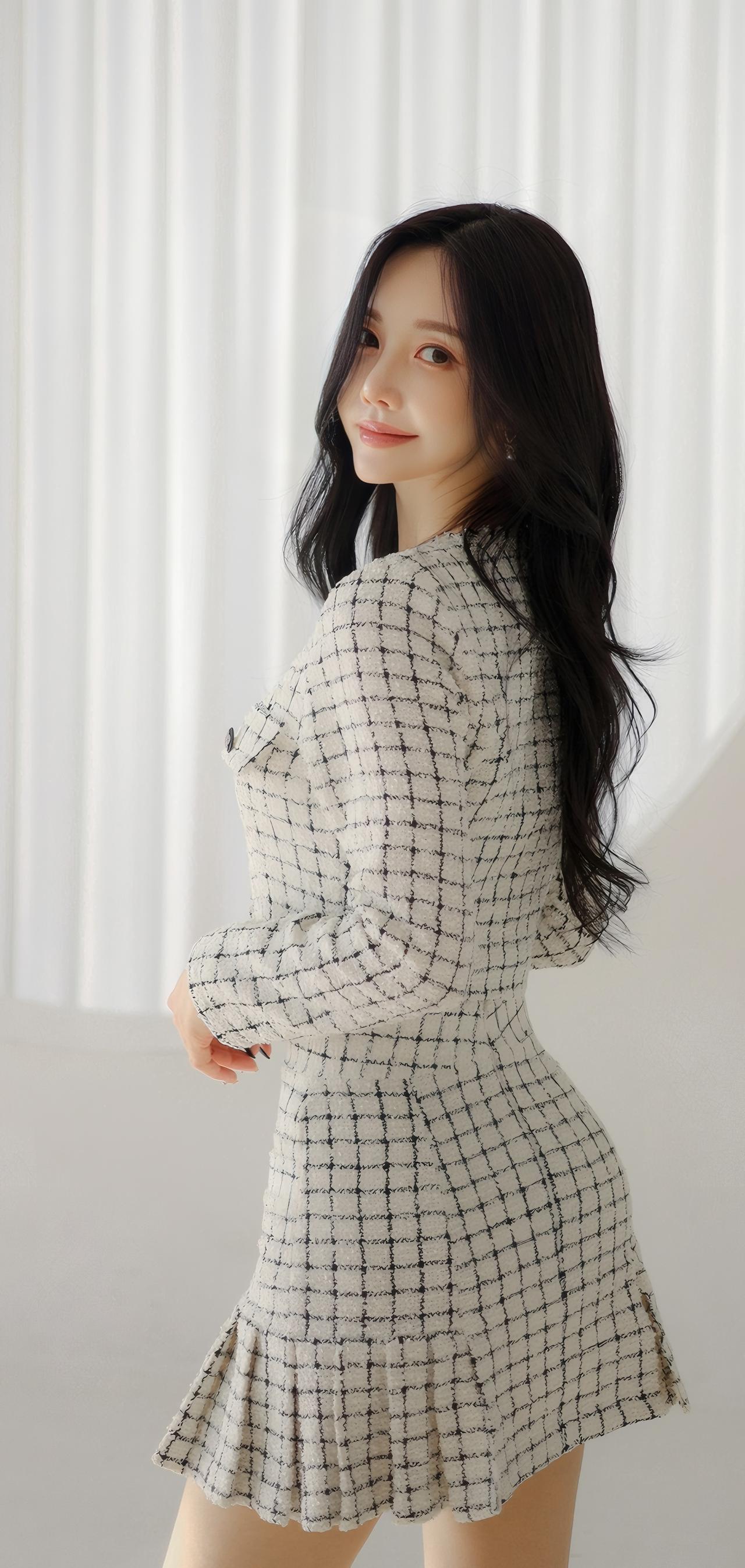 甜美格纹连衣裙，少女心满满！👗💖