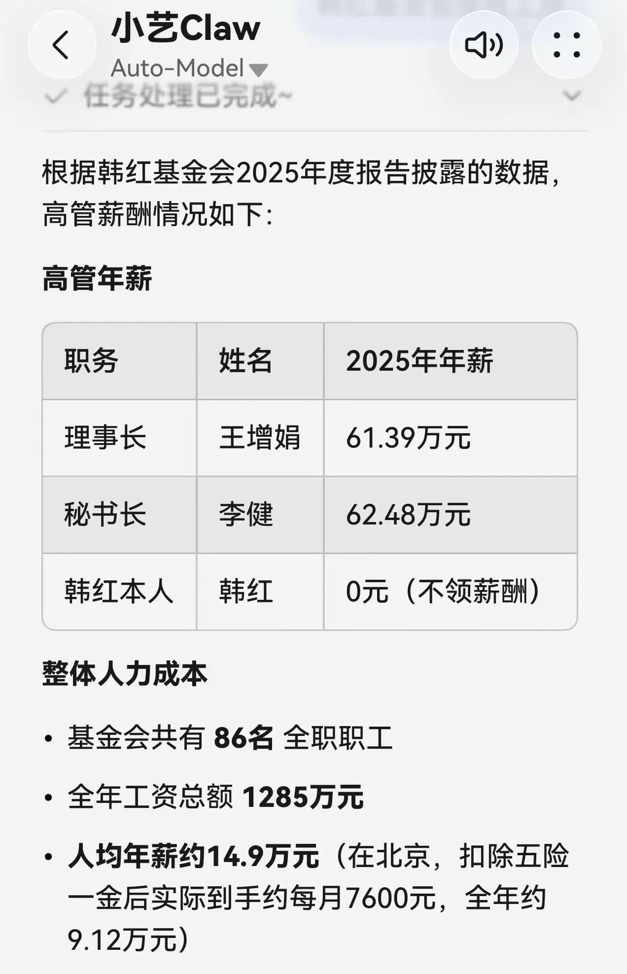 可以质疑她说的“走个面”！但是，不要质疑她做慈善的诚意！这么多年，她真的帮了很多