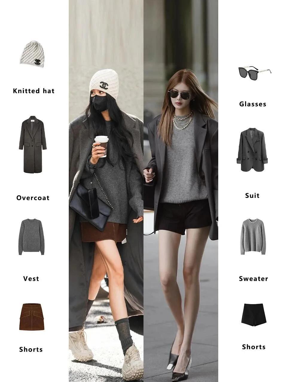 每一套都好看
时髦精们穿搭