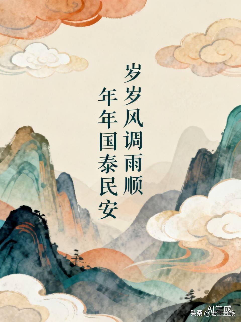 岁岁风调雨顺，请赐下联 刷到大家在凑“岁岁风调雨顺”的下联，翻了好多评论区的脑洞