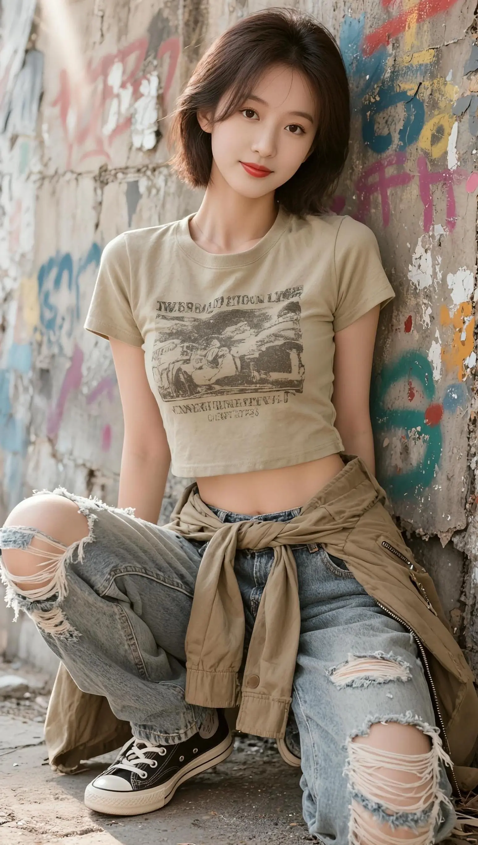 AI街头风写真 随变ai随便玩