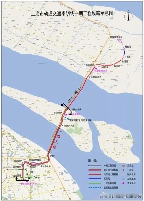 江苏省通地铁县城又将增加一家。

上海地铁22号线原来名称是上海地铁崇明线，是崇