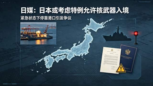 日媒爆料：日本考虑特例允许核武器入境