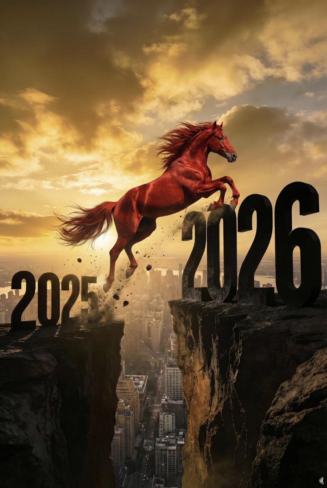 2025道个别2025，再见。 无憾，无怨，无念。 2026，你好。 随心，随性