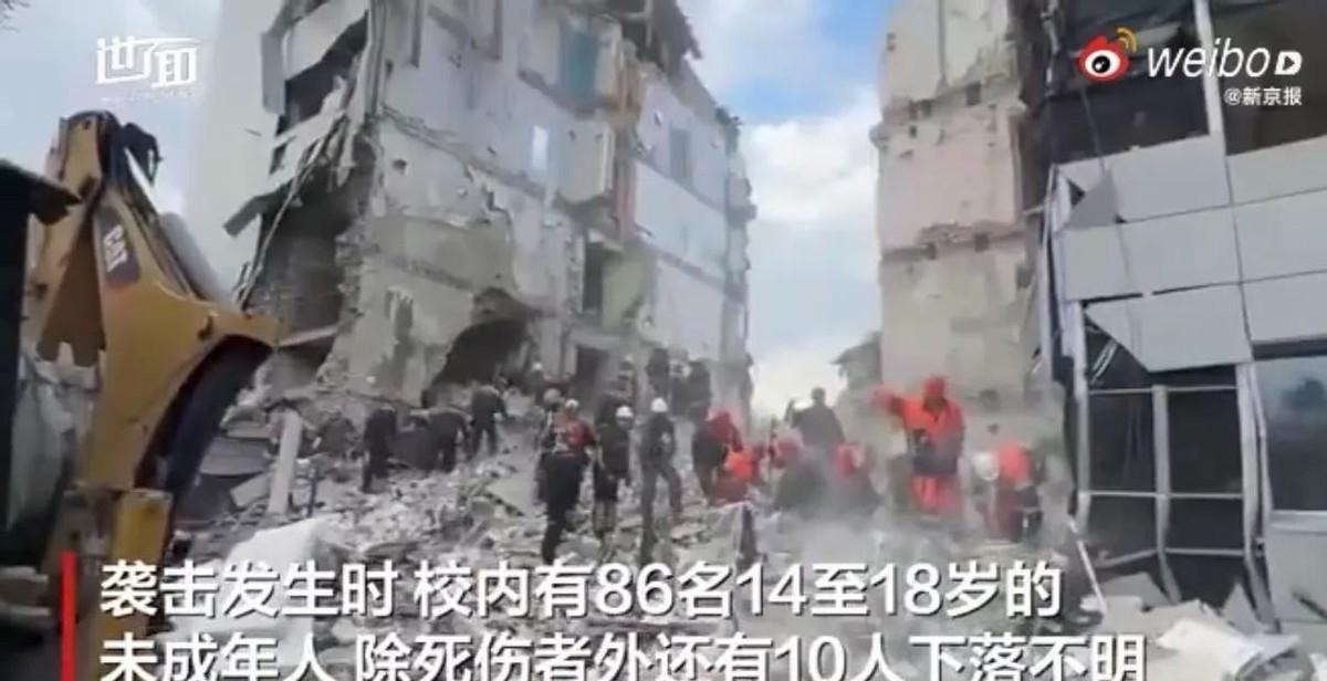 当地时间5月24日凌晨，基辅被连续的爆炸声和凄厉的警报从深夜中猛然撕碎。这回闹出