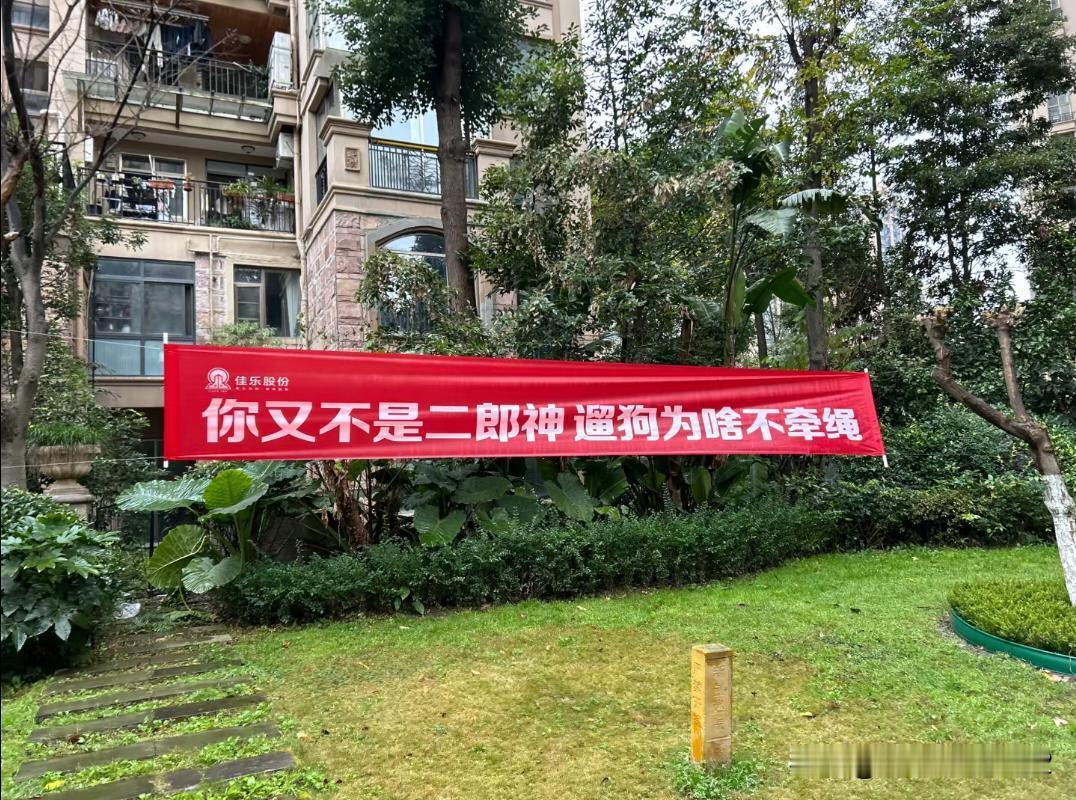 成都的物业还是太超前了[赞][赞][赞]