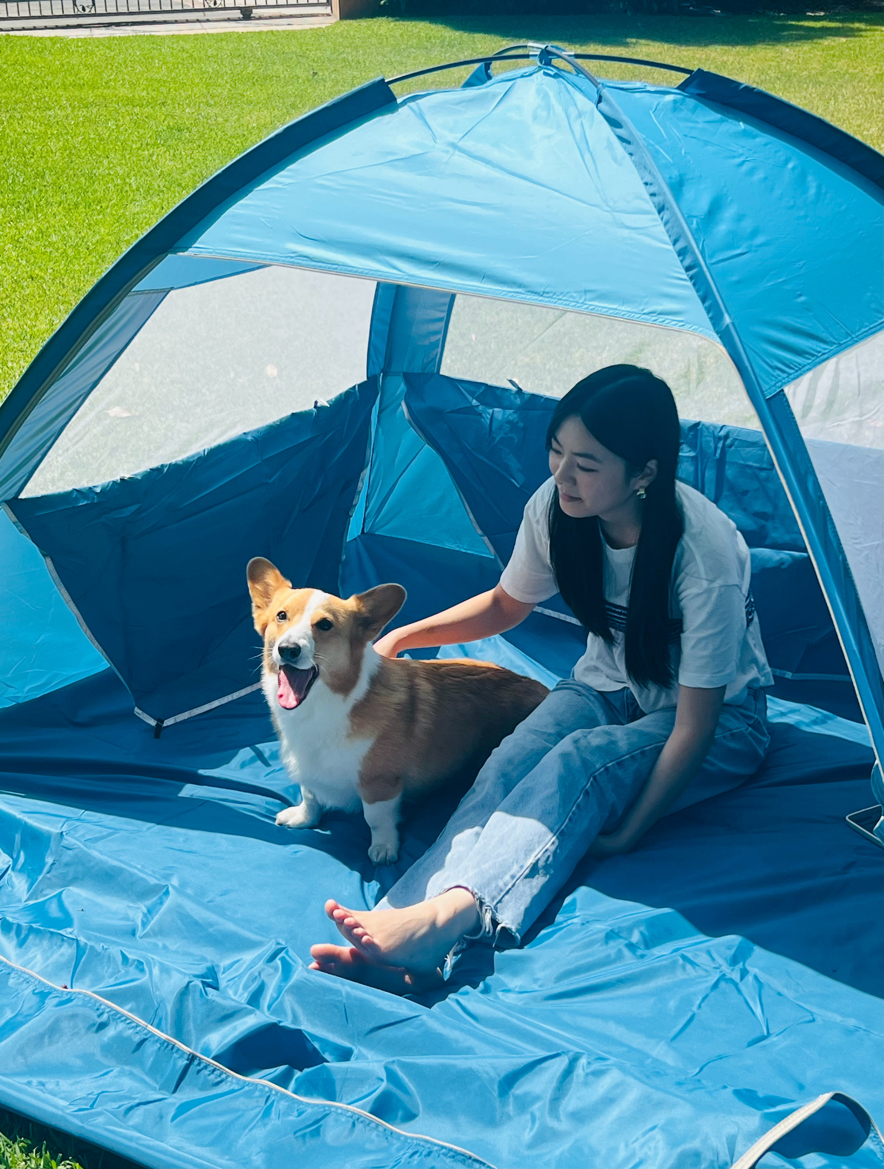 夏天在家晒太阳的打开方式～🤗🤗 