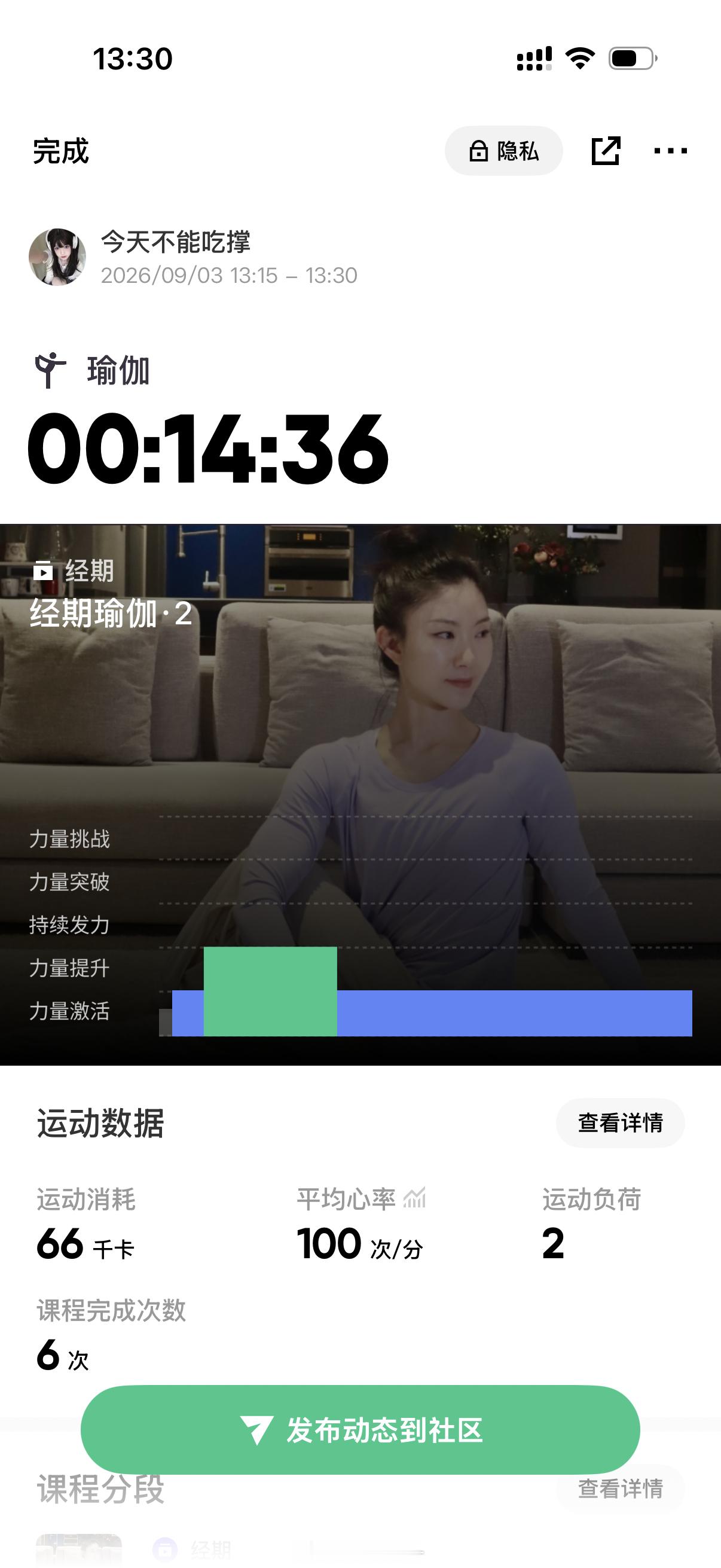 keep[超话] 微微出汗的程度就好 ​​​