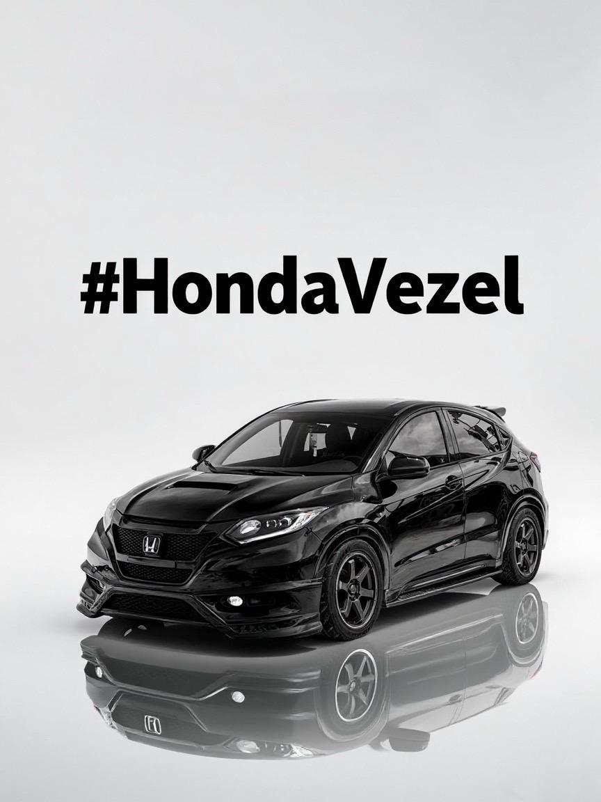 本田缤智 缤智改装 黑武士 汽车证件照 豆包P图