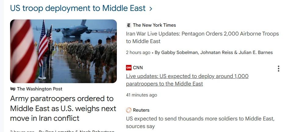 老美直接派地面军队过去了~
这战局又多生变局了[汗] ​​​