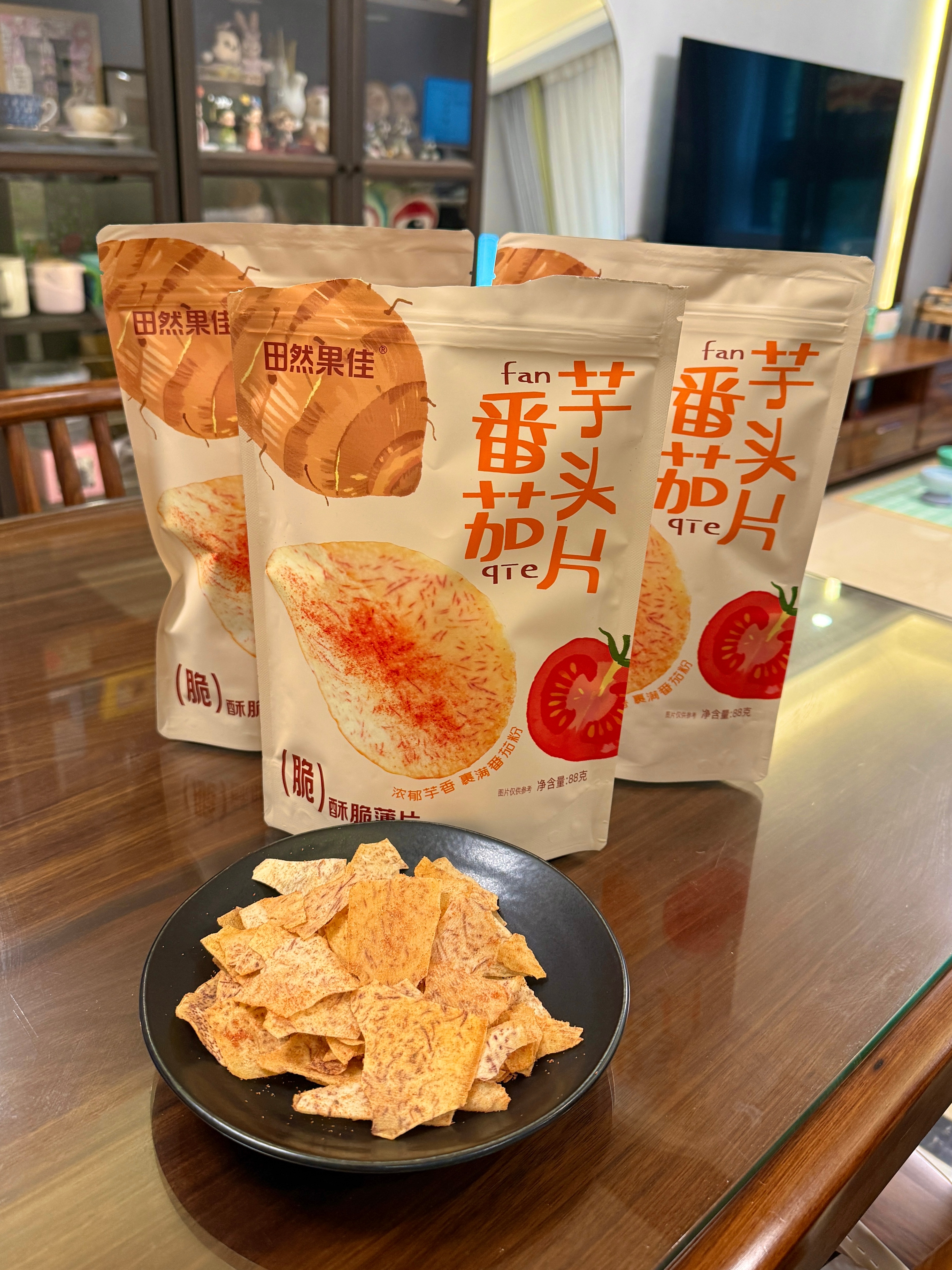 推荐一下我最近爱吃的零食🥇甘梅地瓜片第一名依然是它！红薯的甜香混着甘梅粉的酸甜