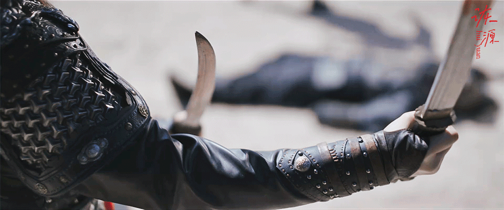 田曦薇 《逐玉》樊长玉 / 动图▷EP30-02 女将军-盔甲 打戏 飘动的红发