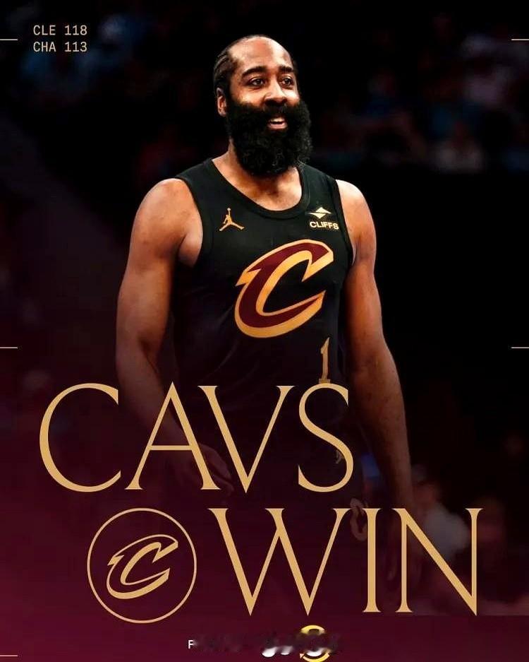 骑士赢球，海报上竟然是哈登？
我第一眼看过去也懵了，揉了揉眼睛，这哥们儿啥时候空