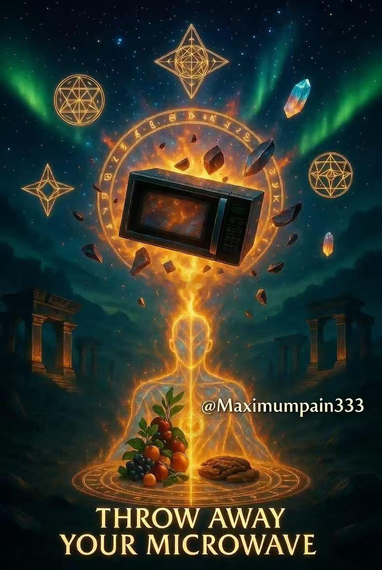 丢掉你的微波炉在古老的寺庙中，食物是用虔诚之心准备的在神圣的火焰上烹饪，注入意图