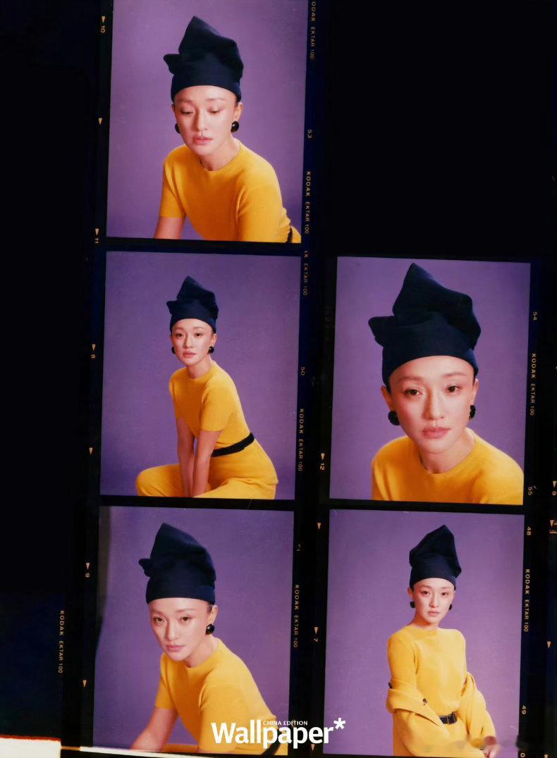 周迅金色长发 金发周迅，梦回千禧年。那种复古又前卫的气质，只有她能驾驭。《Wal