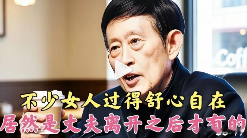 跟你讲个扎心的大实话。

很多女人这辈子最快活的时光，
是从丈夫去世后开始的。