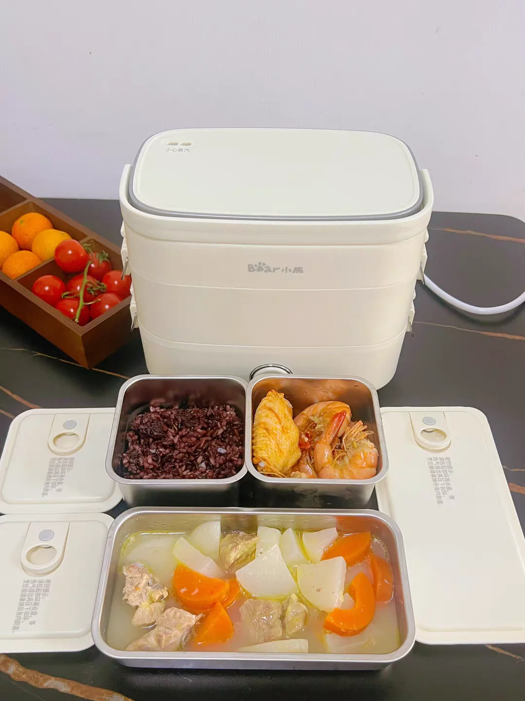 自从有了插电自热饭盒，同事们都追着要链接…