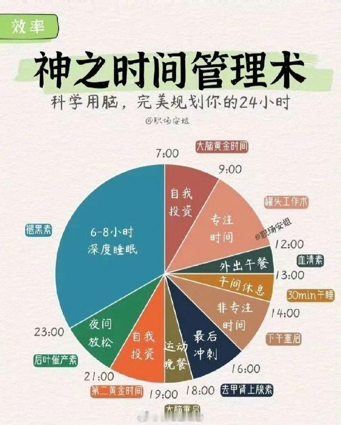 神之时间管理术，完美规划你的24小时。 