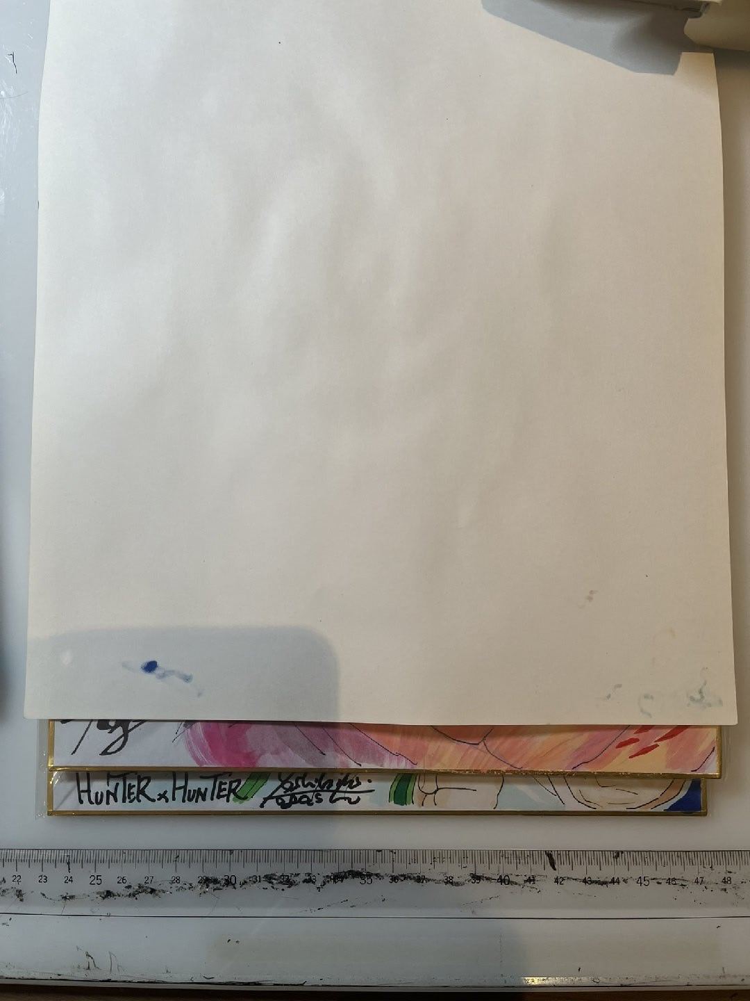 富坚老师今天的推 然后是刚才的：委托签绘×2完成。 
