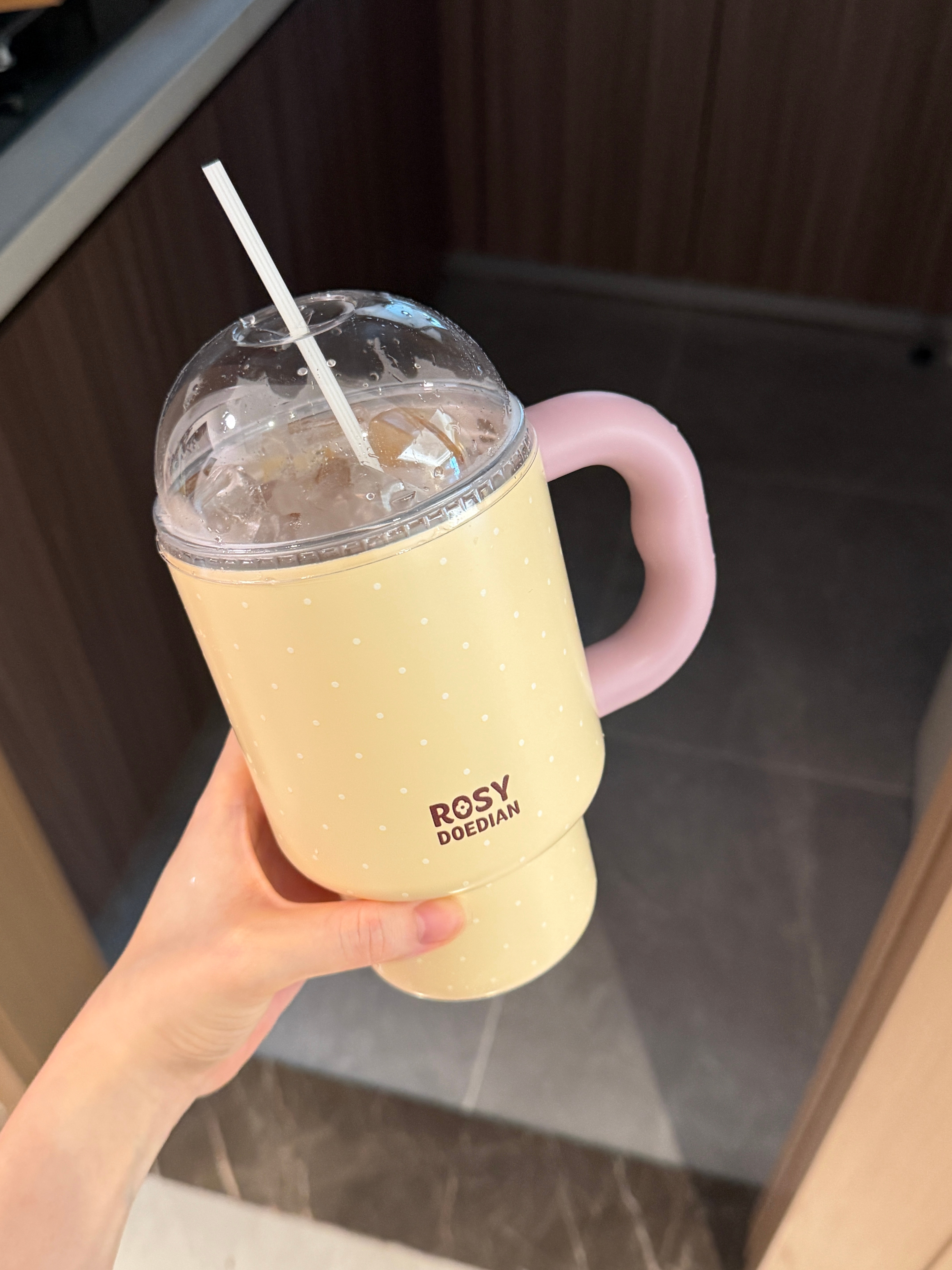 超大杯小黄油美式和rdd的杯子 真的刚刚好！ 