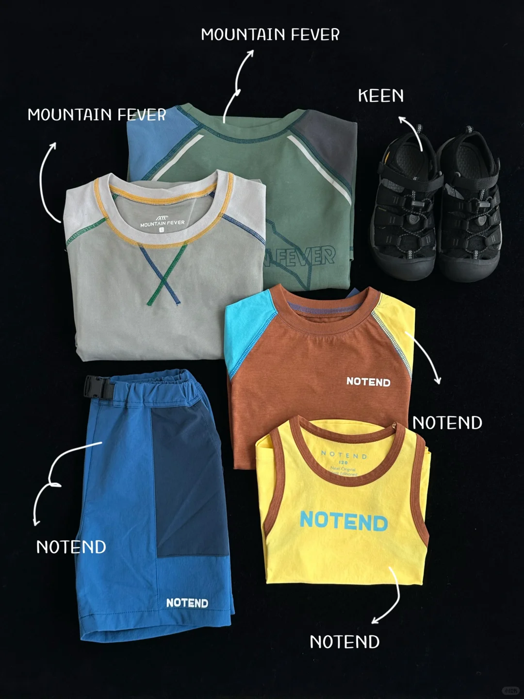 一家三口户外穿搭 ⚾️