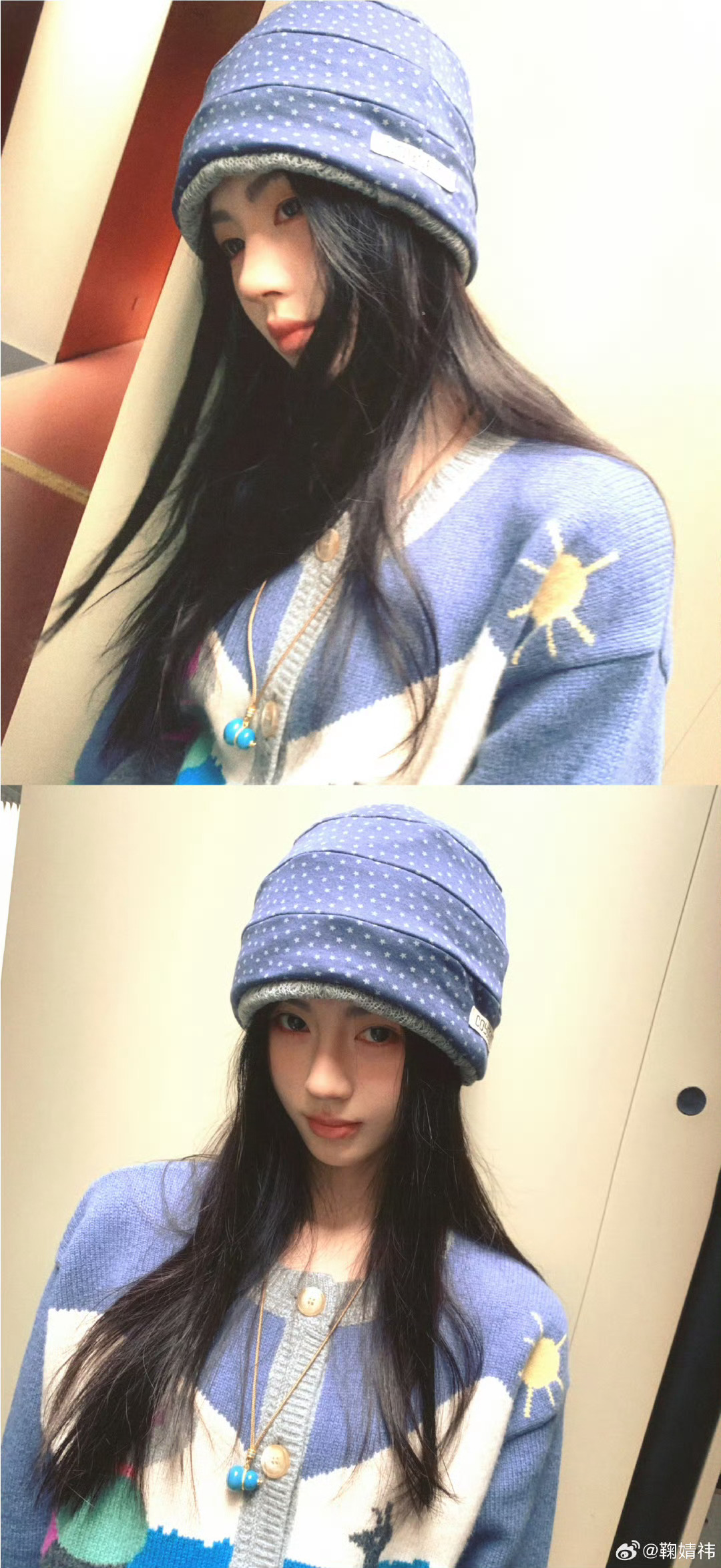 鞠婧祎化淡妆越淡越美呀 鞠姐真的是美的毫不费力 