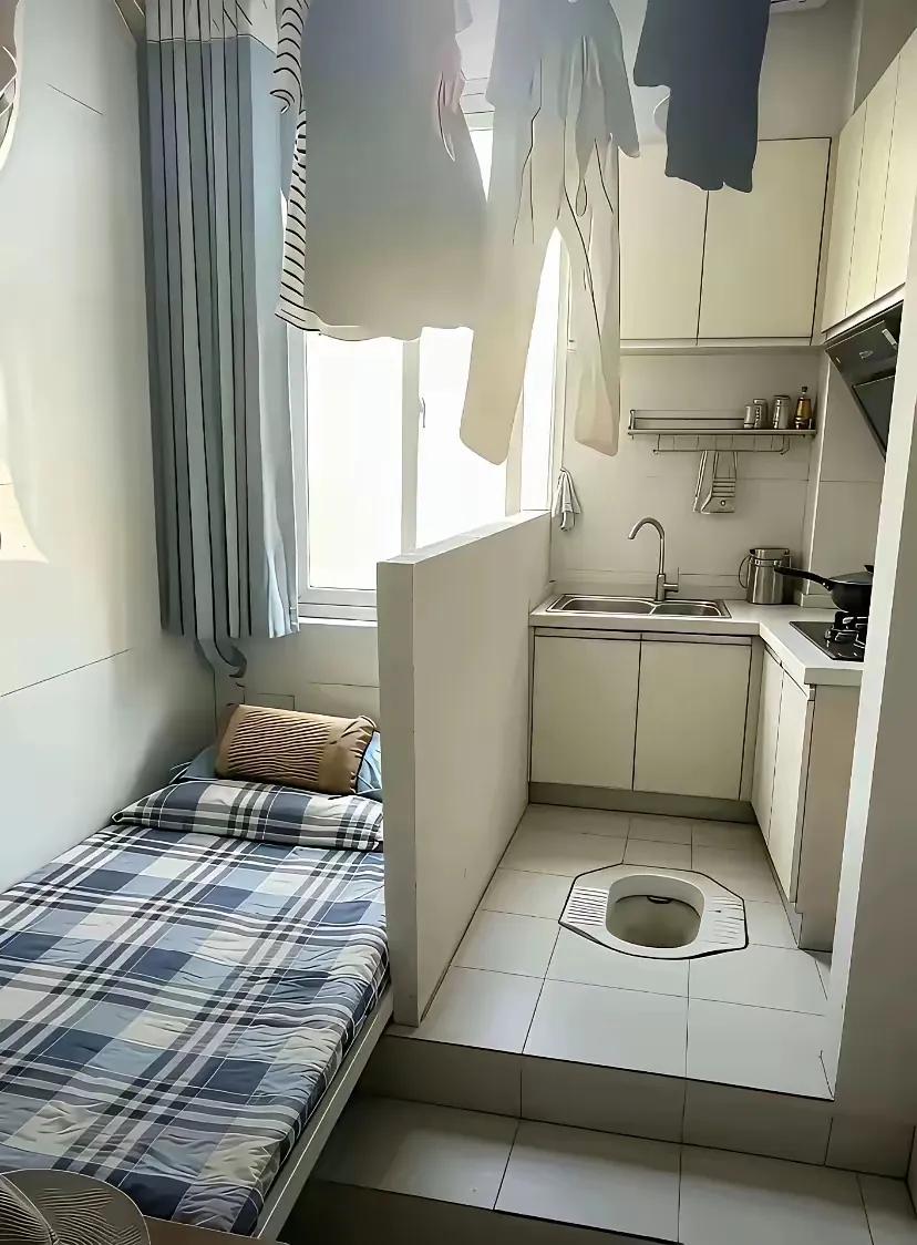 在香港能住上这样的房子，是一件很幸福的事情！在香港有 20 平的房子算是顶流了！