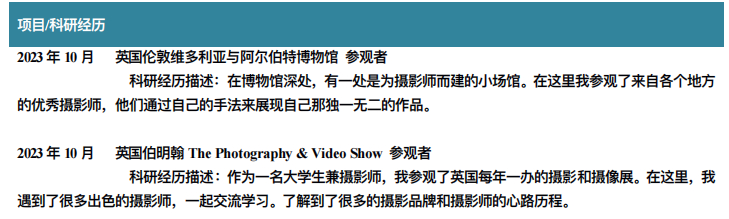 【tg】差点以为是策展人（这段甚至写在第一页，第二页最后才是工作经历） 