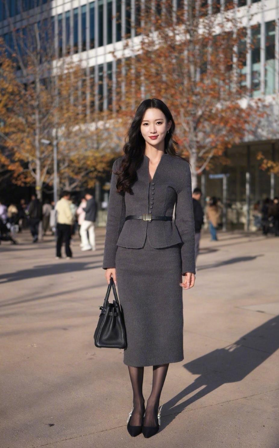 都市雅致风，优雅职场装，尽显女性魅力！👠💄👗