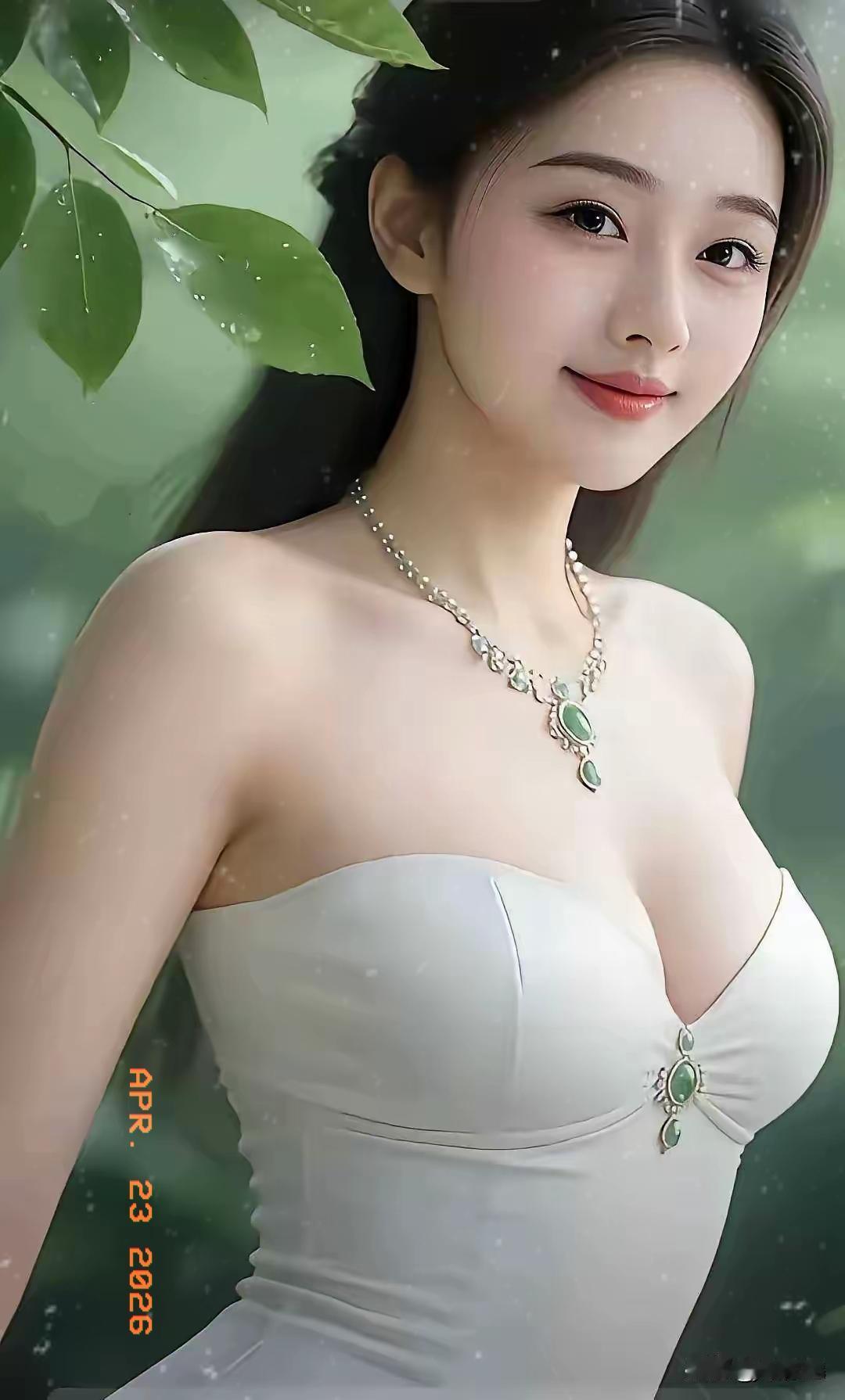 楚楚动人，盈盈风姿，真正的东方女性之美，从来都藏在温婉的气韵里。
不必过分追逐艳